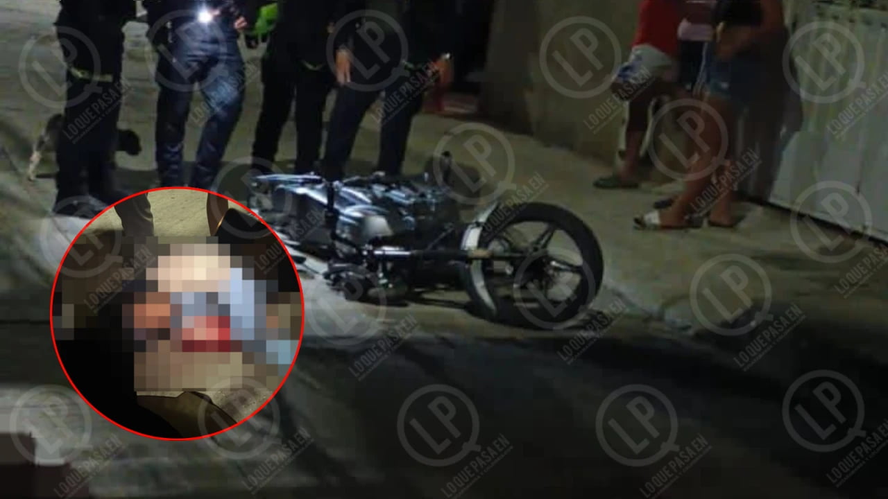 Gabriel iba en su moto cuando fue atacado a tiros por la espalda en Laureles Altos.