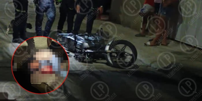 Gabriel iba en su moto cuando fue atacado a tiros por la espalda en Laureles Altos.