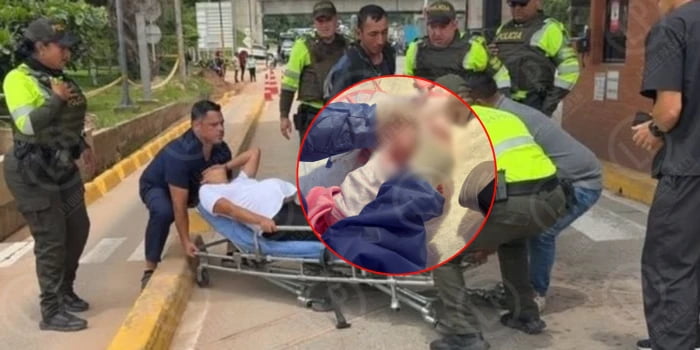 Entre protestas y cierres de vías, una mujer dio a luz en el peaje de Lebrija.