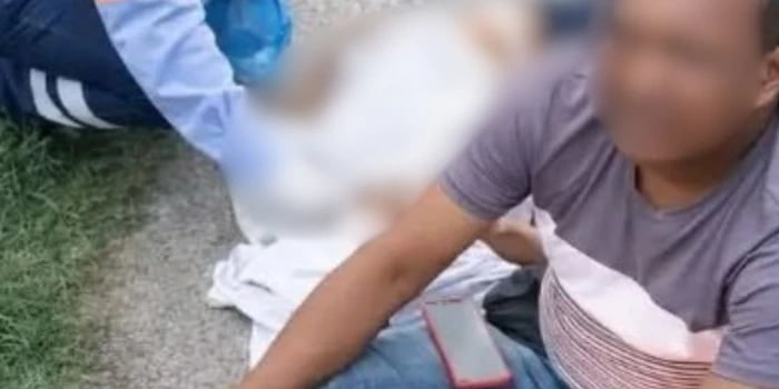 “¡Mira dónde acabaste, mi viejo!”: adulto mayor murió tras ser arrollado en plena vía.