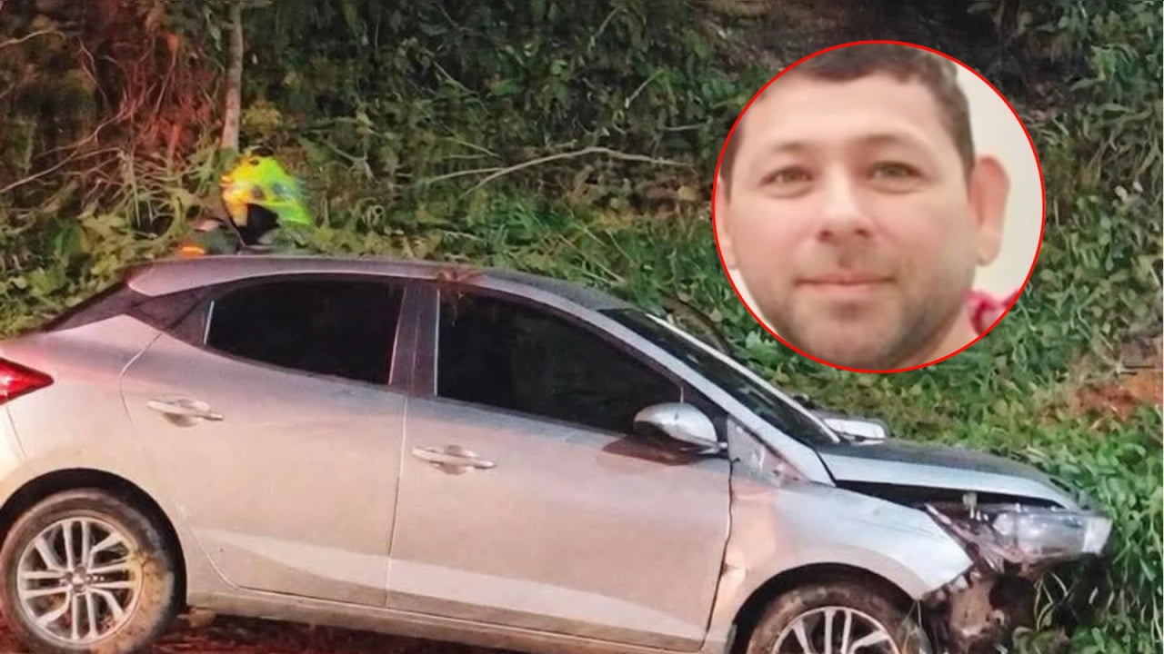 Sin darle oportunidad: le dispararon mientras conducía y perdió el control del vehículo.