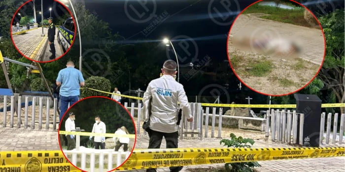 Los sorprendieron en un parque: Así fue el ataque que dejó un muerto y dos heridos.