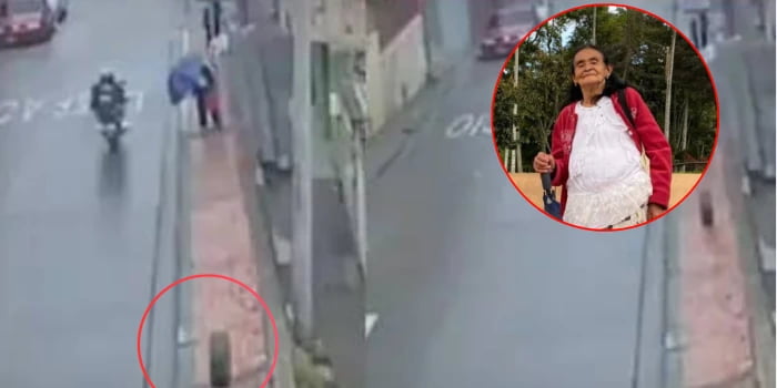 VIDEO: En la entrada de su casa, una llanta fuera de control causó su muerte