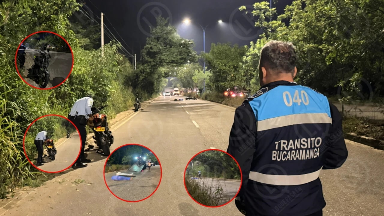 ATENCIÓN | Motociclista falleció en grave accidente en la calle 45, sector de Chimitá