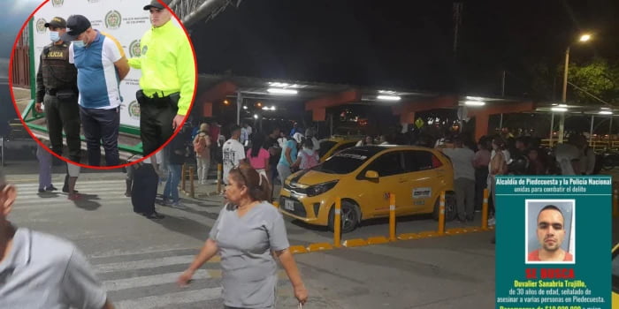 Cayó en Santa Marta uno de los hombres más buscados en Santander. Fue asesinado cuando tomaba un bus a Bucaramanga