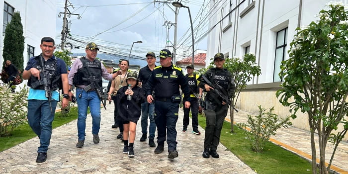 Gaula rescató a comerciante y a su hija de seis años secuestrados en Bucaramanga