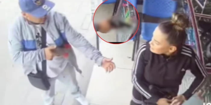 Video: Mujer se enfrentó a delincuente armado y no se dejó robar