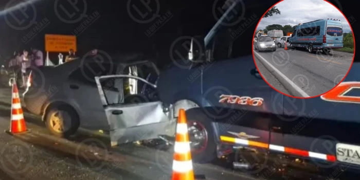 Tres muertos y nueve heridos dejó choque en la vía La Lizama - San Alberto