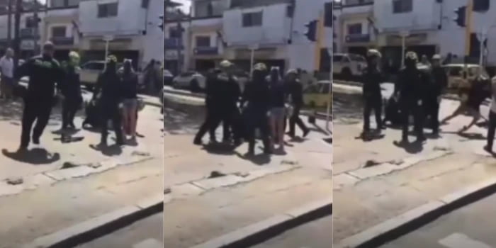 Video: Policía bajo investigación por presunta agresión a una mujer