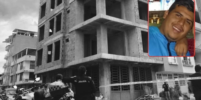 Obrero murió tras caer del quinto piso de una obra de construcción