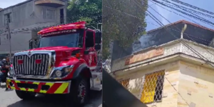 Video: Incendio en San Francisco generó alarma entre los vecinos