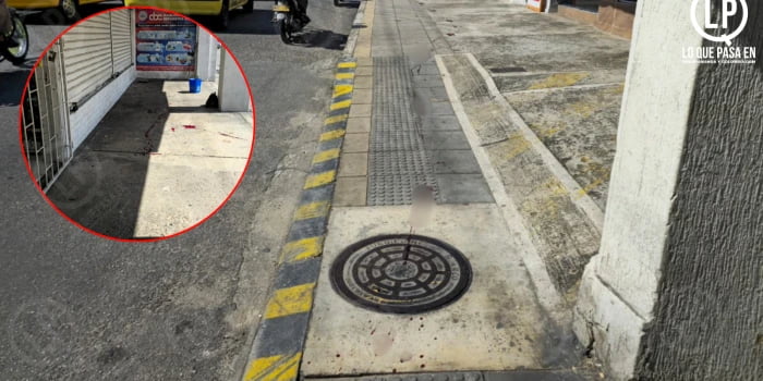 Violenta riña en el centro de Bucaramanga dejó un hombre herido y un capturado