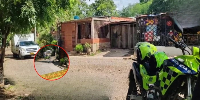 Domiciliario fue asesinado por una mujer que al parecer grabó el crimen