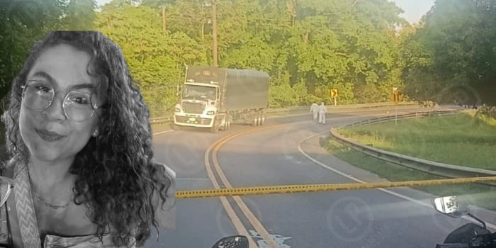 Joven de Lebrija murió en violento choque con vehículo de carga en Cimitarra