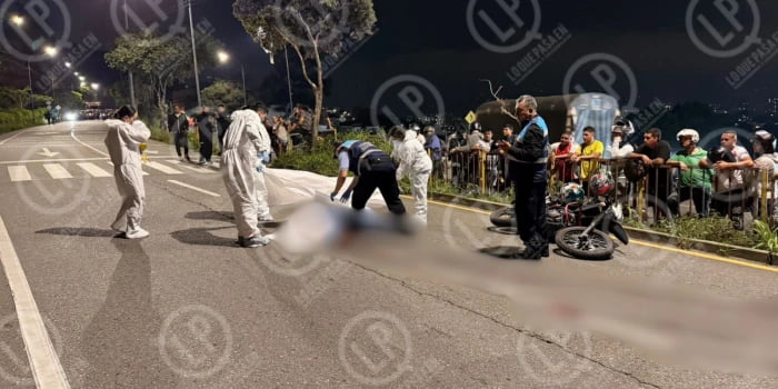 Adulto mayor murió atropellado en Bucaramanga cuando cruzaba la cebra peatonal