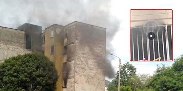 Video: ¿Niño habría causado incendio en apartamento del norte de Bucaramanga?