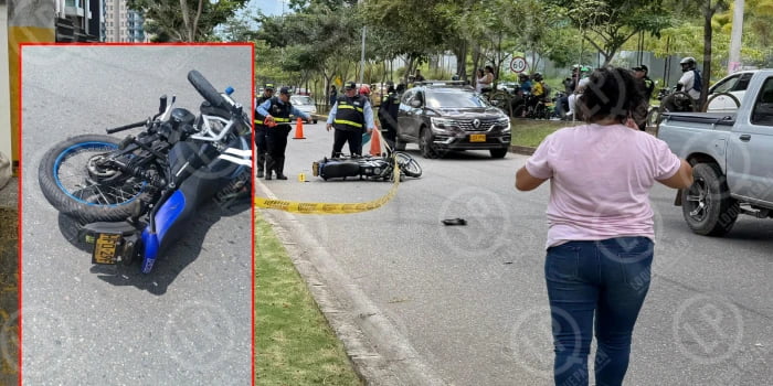 Juan Antonio el joven que murió al accidentarse en la transversal el Bosque.