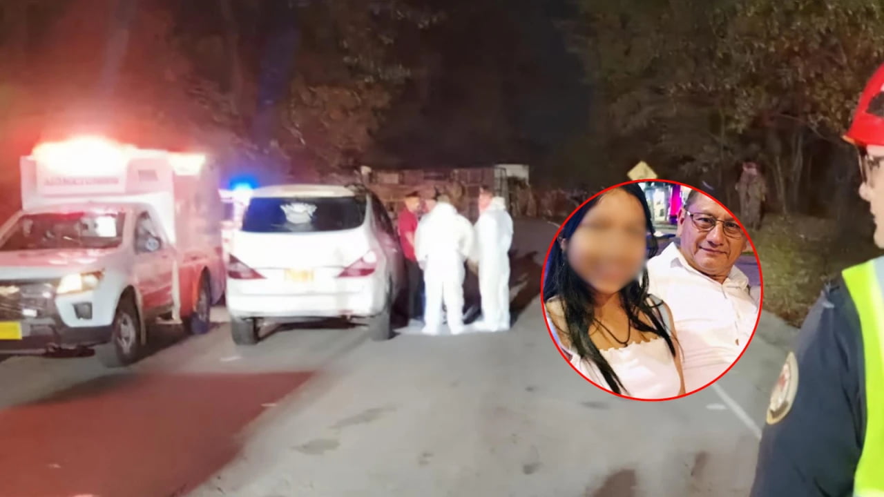 Impactante accidente: padre e hija murieron tras violento choque.