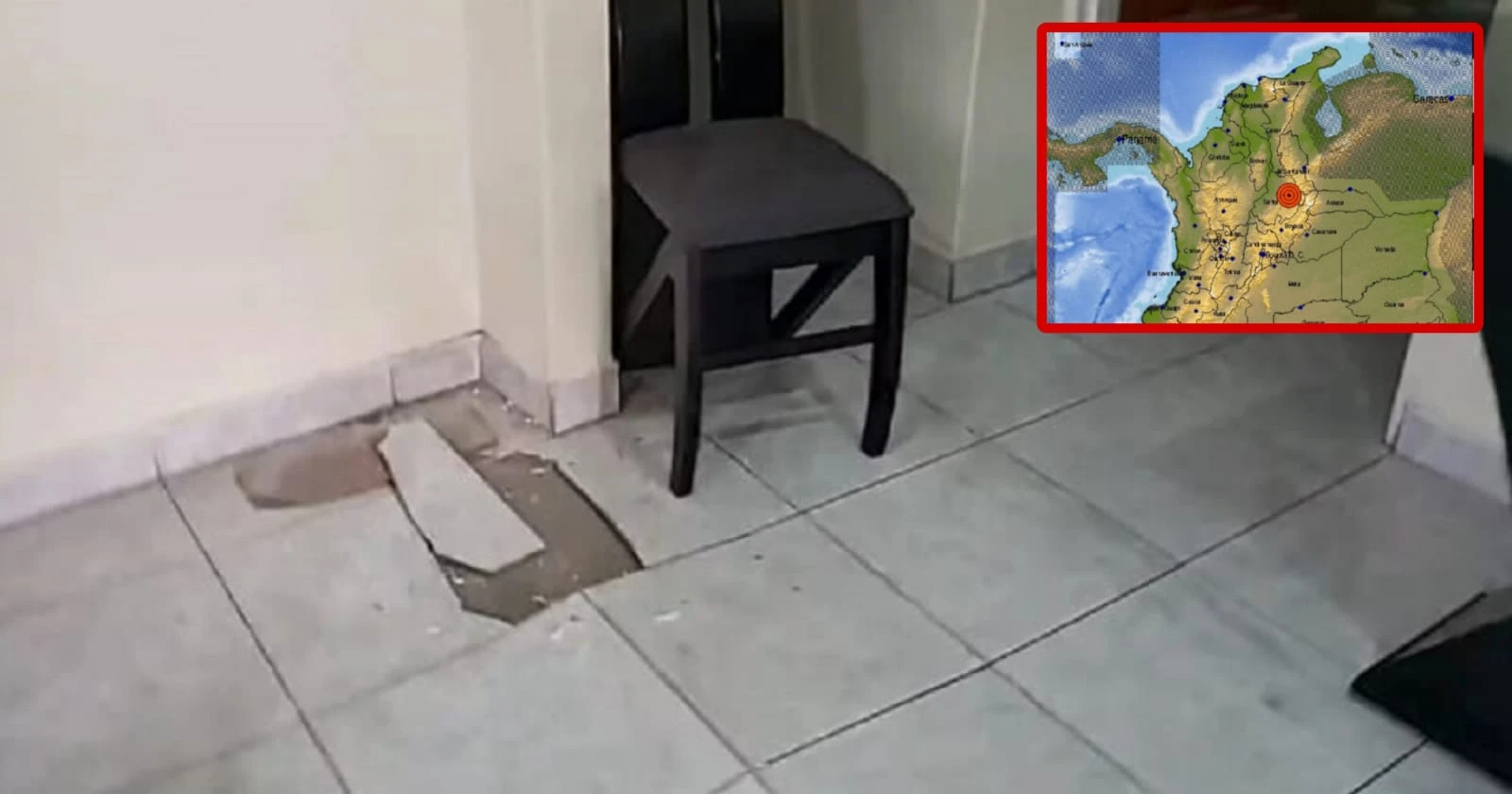 Dos familias en San Gil tuvieron que ser evacuadas tras fuerte sismo