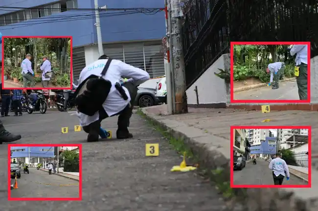 Andres Felipe Leal intento huir pero sicarios lo ultimaron en Bucaramanga