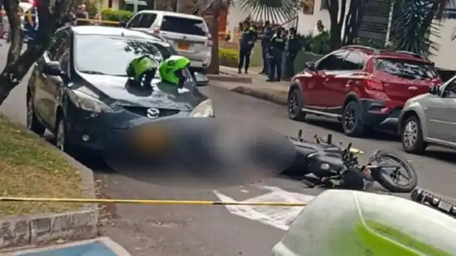 Policía abatió a fletero en violento intercambio de disparos en Medellín