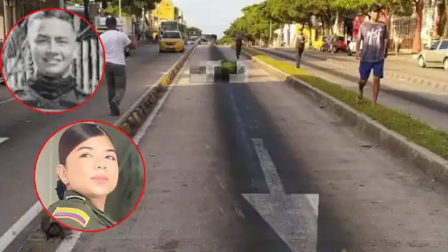 Grave accidente cobró la vida de un Policía y dejó a otra patrullera herida