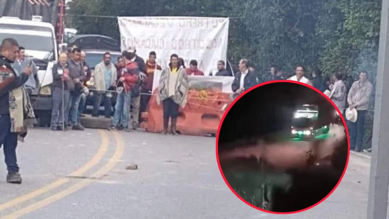 ATENCIÓN | Bloqueo de vías en Santander, Boyacá y Cundinamarca por paro campesino