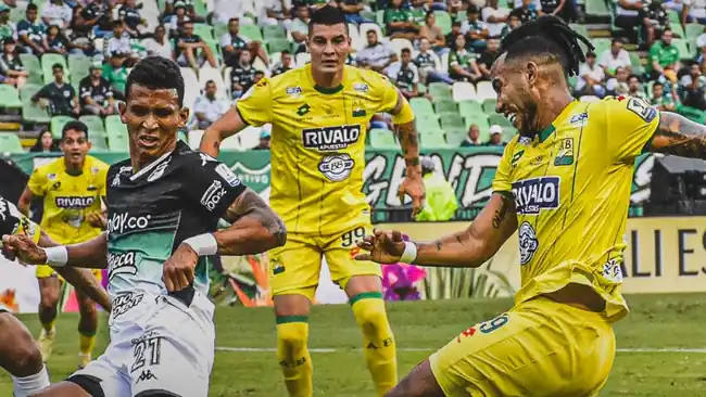 Bucaramanga cae ante Deportivo Cali tras polémica anulación de gol 'Leopardo'