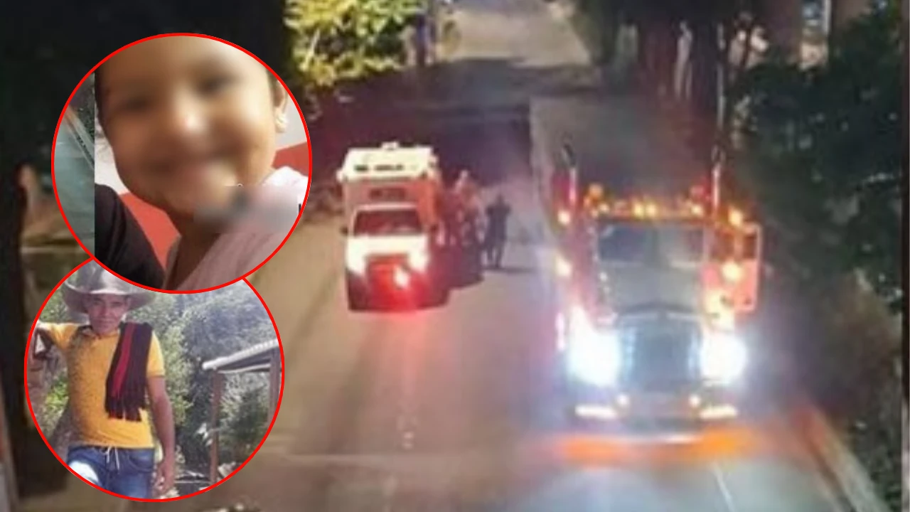 Bebé de dos años murió arrollada por tractomula en fatal accidente