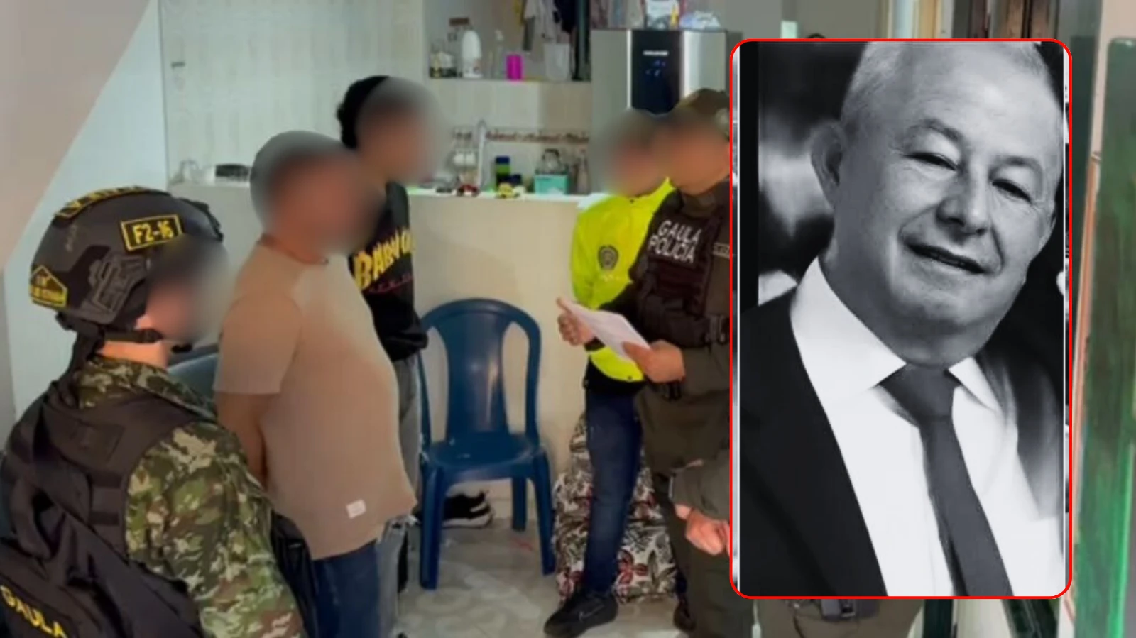 El presunto asesino de don Emiro Díaz fue capturado en operativo en Piedecuesta