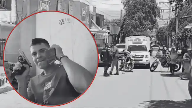Banana fue asesinado en presencia de su esposa, la llevaba en moto al trabajo