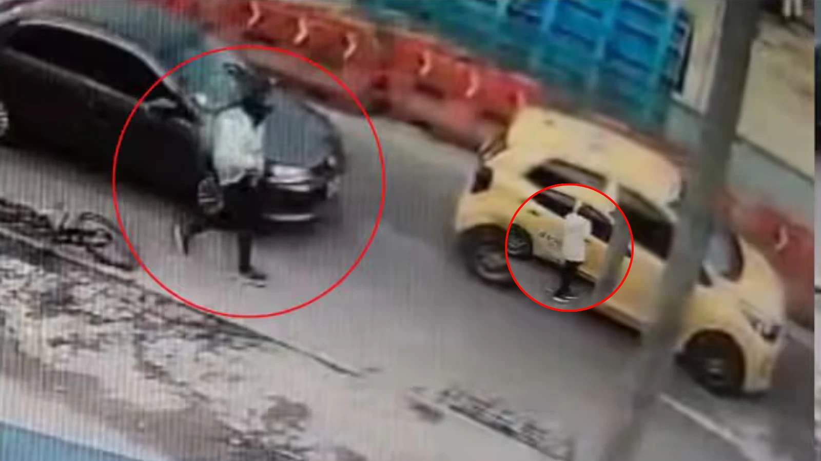 Hombre fue asesinado a tiros dentro de un taxi en pleno centro