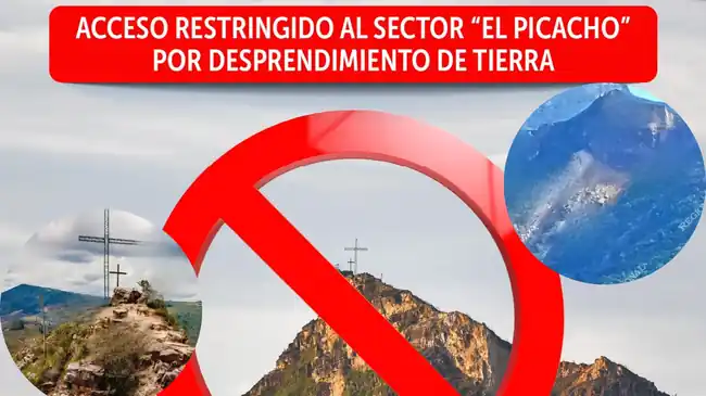 Derrumbe en El Picacho de Aratoca: cierre y alerta por nuevos deslizamientos