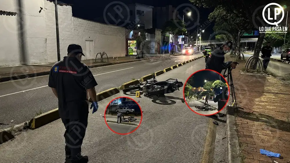 Hombre perdió la vida en un ataque con arma de fuego en la Diagonal 15 con 50 de Bucaramanga