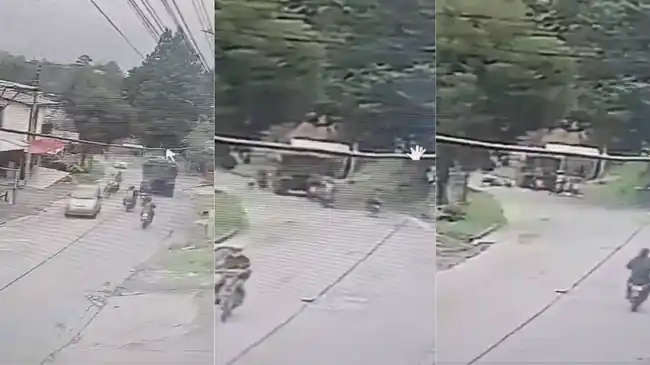 Video: niña de 4 años murió en grave accidente de motocicleta