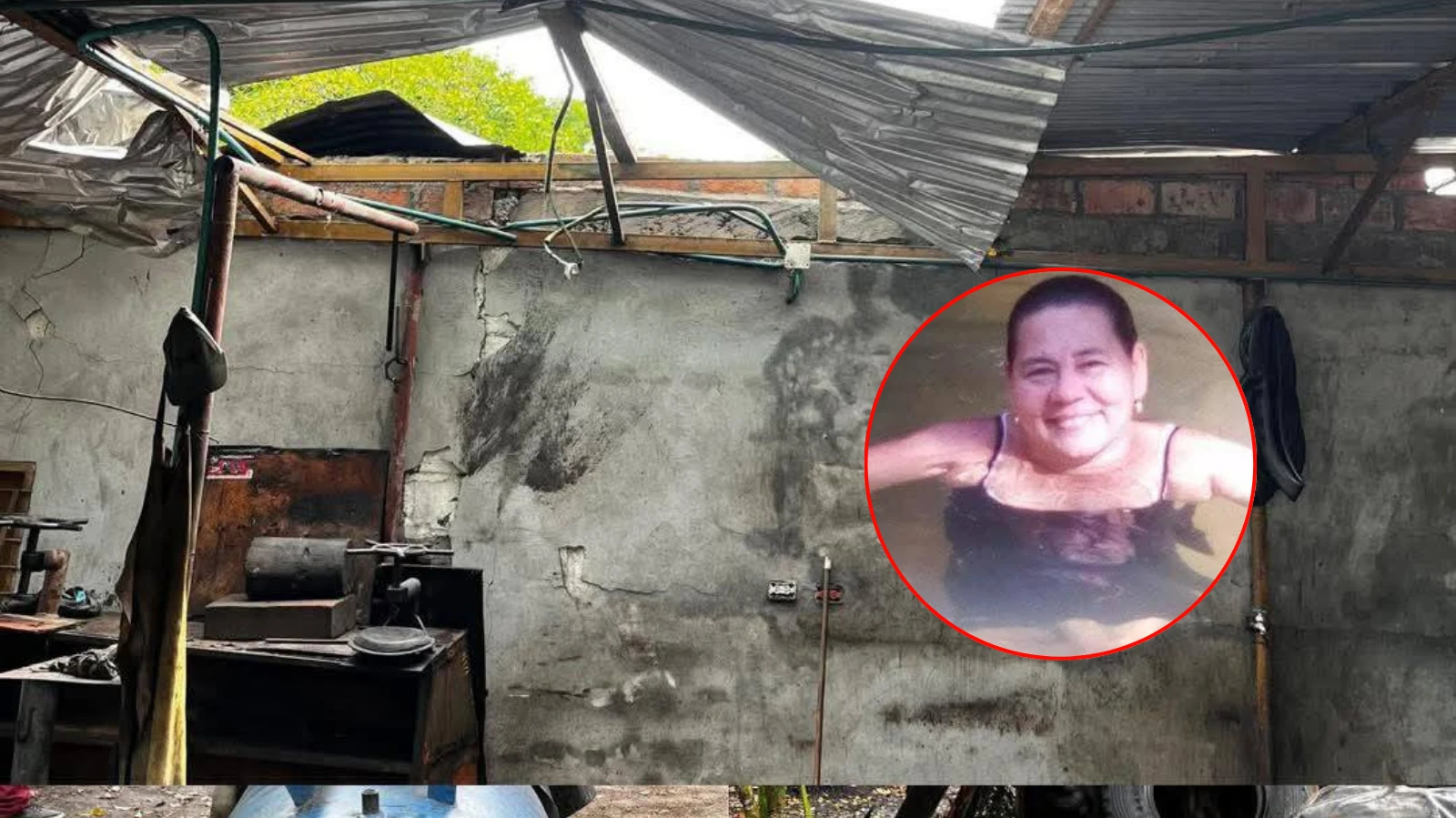 Murió mujer tras ser impactada por explosión de compresor en zona rural de Santander.